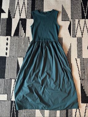Uniqlo Sleeveless Teal Maxi Dress - Classic Women’s Dress